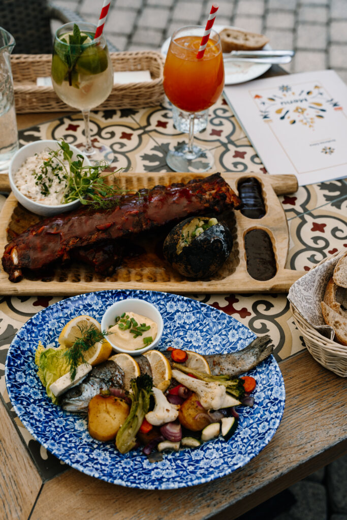 restauracje z ogródkami kraków srebrna góra