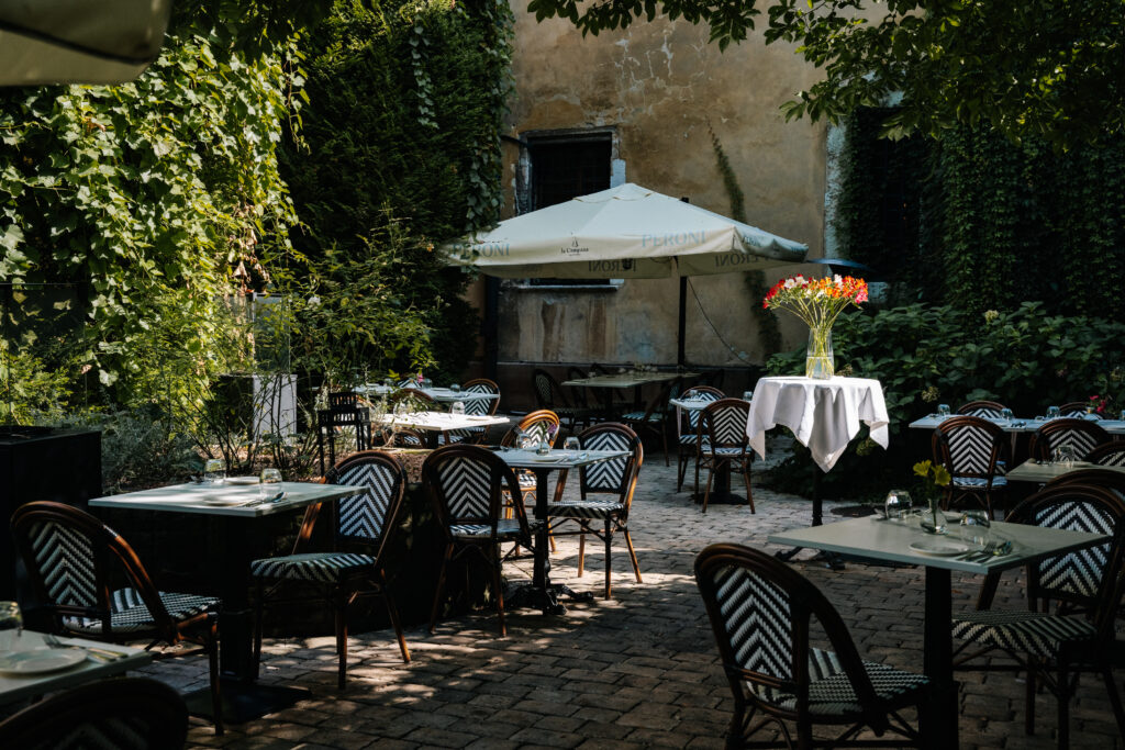 kraków restauracje z ogródkami