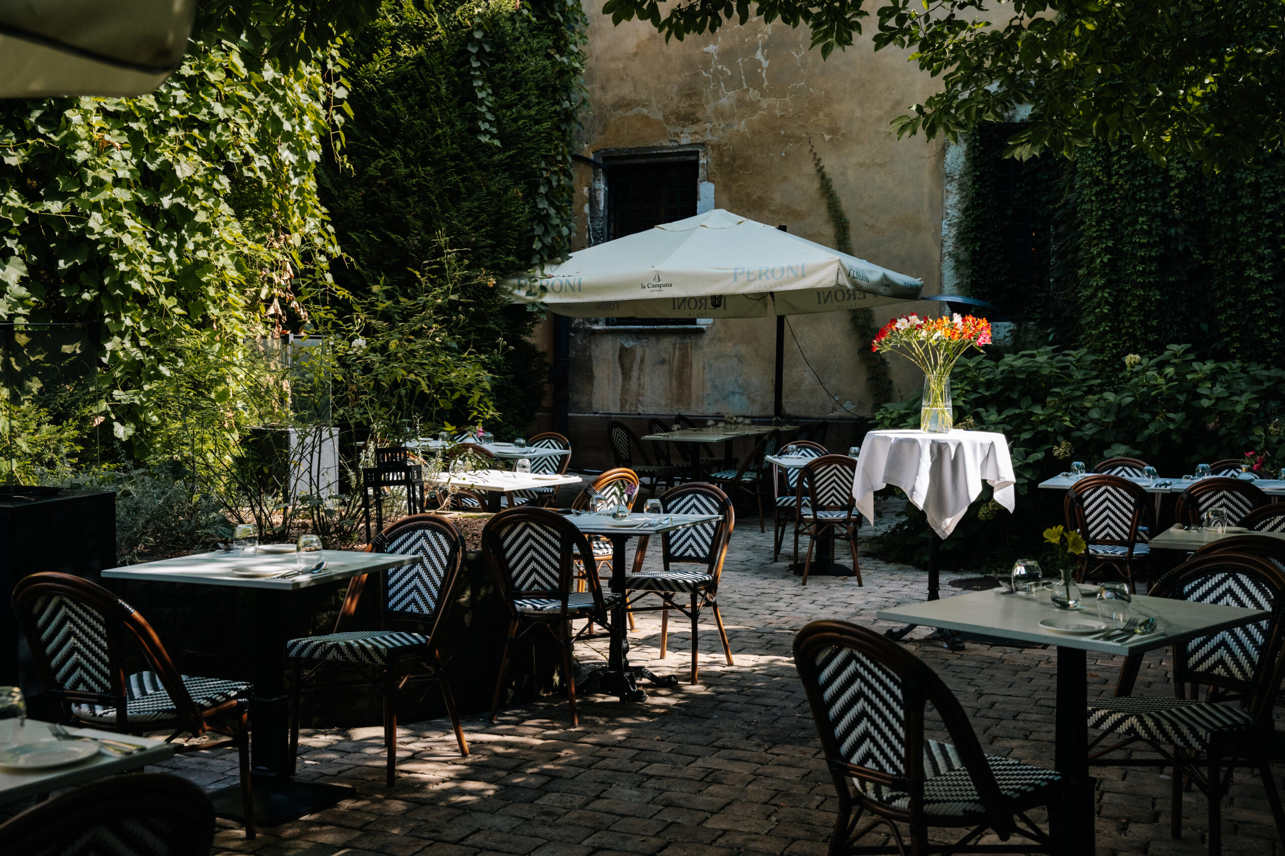 kraków restauracje z ogródkami