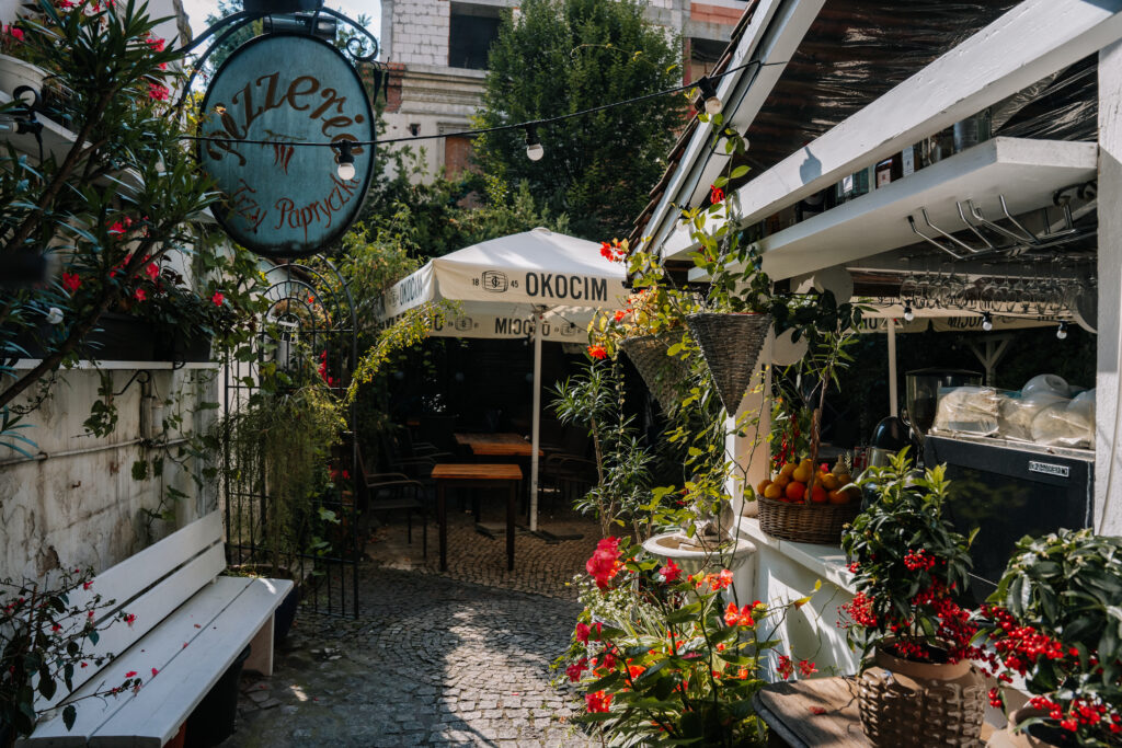 restauracje z ogródkami kraków 3 papryczki