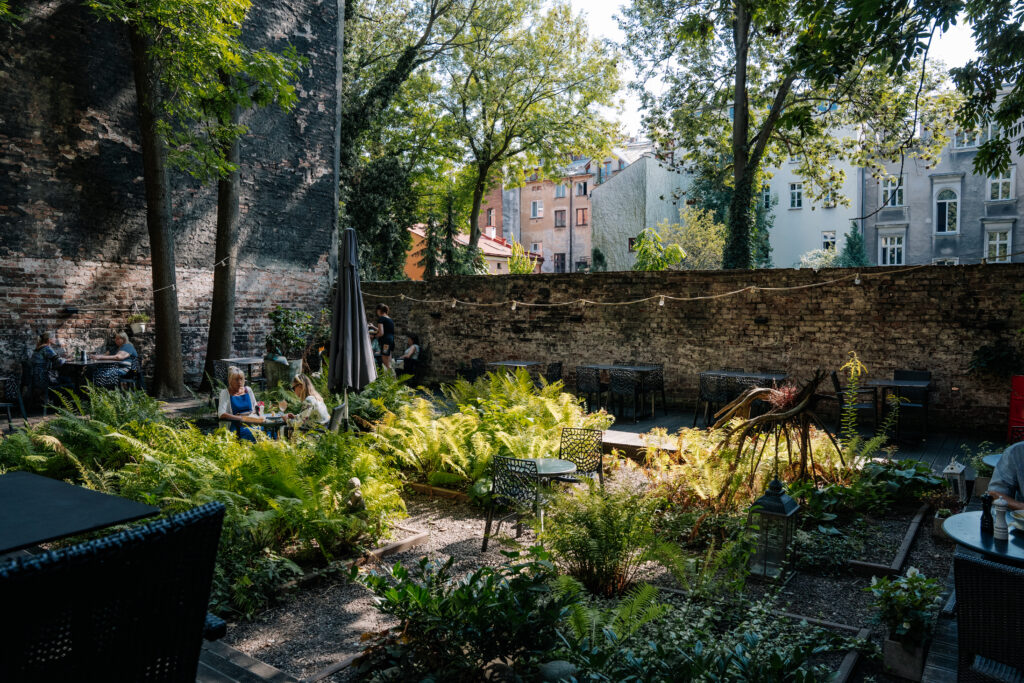 restauracje z ogródkami kraków dynia