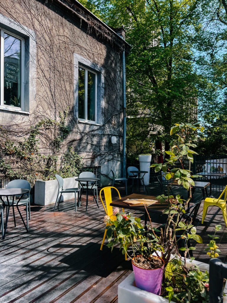 restauracje z ogródkami kraków konfederacka resto bar