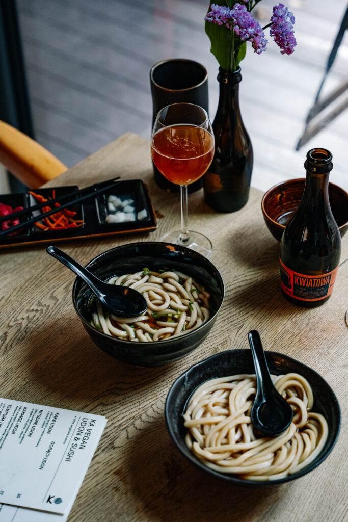 ka vegan udon sushi kraków