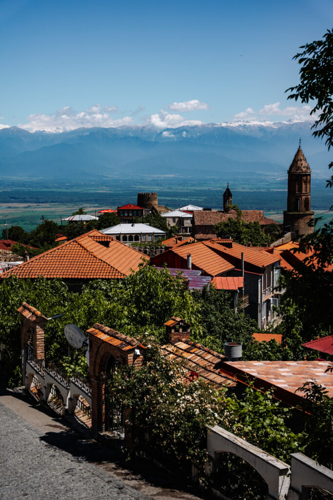gruzja noclegi lakva village signaghi
