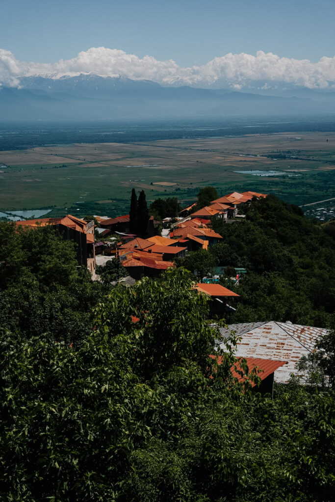 gruzja noclegi lakva village signaghi